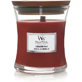 Woodwick Cinnamon Chai bougie parfumée avec mèche en bois 85 g