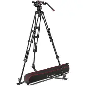 Manfrotto Nitrotech 608 & Alu Twin Ground Spreader