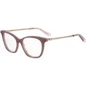 Love Moschino Mol579fwmf316 Woman Glasses Beige,Rose Femme