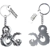 Konix Dungeons & Dragons - Porte-clés 3D Logo Dungeons & Dragons