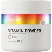 OstroVit | Vit&Min Powder | Multivitamin and Mineral Formula Peach