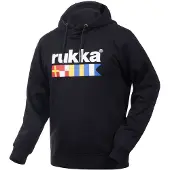 Rukka Sweat à capuche R-Crew 2.0, noir, XL