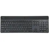 Targus EcoSmart - Clavier - génération d'énergie durable - antimicrobien - rétroéclairé - sans fil - Bluetooth 5.0 - AZERTY - français - touche : Scissor-Key - noir - emballage recyclé