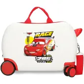 Disney Joy Cars 24l Trolley Bag Blanc