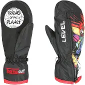 Level Dudy Mittens Noir 4-5 Years Garçons,Filles
