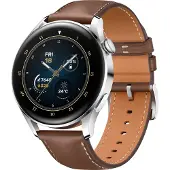 Huawei Watch 3 Classic 4G Argent/Brun 46 mm