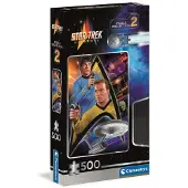 Clementoni Puzzle Star Trek 500 elementów - Oryginalny produkt do układania