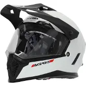Acerbis Rider Junior Casque Motocross Enfant Blanc Taille YM