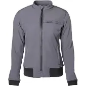 GMS Metropole blouson textile moto étanche pour femme, gris, S