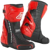 Bogotto Donington Noir Rouge Bottes Taille 47