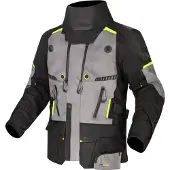 LS2 Veste LS2 Apollo Noir / Gris / Jaune fluo pour homme, taille 3XL