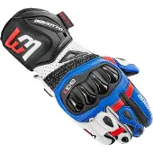 Bogotto Sugello Perforé Bleu Blanc Rouge Gants Taille XS