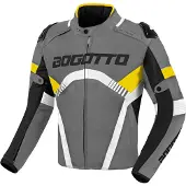 Bogotto Boomerang Imperméables Gris Yellow Blouson Textile Taille XL