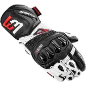 Bogotto Sugello Perforé Noir Blanc Gants Taille S