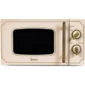 Midea Four à micro-ondes MM720CJ7 Free standing 700 W Cream, Micro-ondes, Blanc