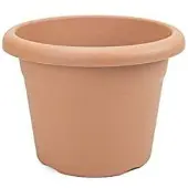 Plastiken Pot A Fleurs - Ø 35 Cm Rond - Terracotta