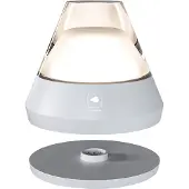 Leonardo Salerno Akku Tischleuchte Weiss RGB 76031