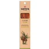 Sattva Natural Indian Incense Encens indien naturel Cedar 15Pcs