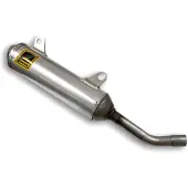 Fresco Vintage Honda Cr 250 92-96 Not Homologated Muffler Argenté Not Homologated