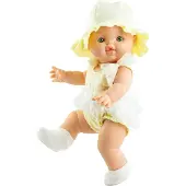 Paola Reina Pop Gordi meisje (blank/Lola/34cm)