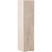 Ebuy24 Ramsvik table d’appoint blanc beige.