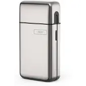 XO rasoir sans fil pour hommes, design élégant, forme confortable et lames douces, étanche, rasoir silencieux CF8 gris