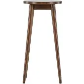 Ebuy24 Mollösand tabouret de bar bois mocca