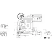 FEBI BILSTEIN Rotule de direction 186265