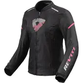 REV'IT! Sprint H2O Ladies Noir Rose Blouson Taille 34
