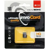 IMRO CARTE MEMOIRE microSD 8GB sans adaptateur SD