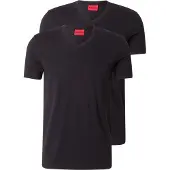 HUGO T-Shirt '-V' noir