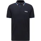 BOSS T-Shirt 'Paddy Pro' bleu / bleu nuit / blanc