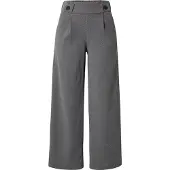 JDY Pantalon à pince 'JDYGeggo' gris foncé