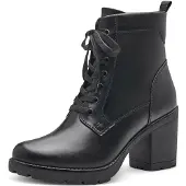 Marco Tozzi Bottines à lacets noir