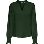 ONLY Chemisier 'ONLMette' vert foncé