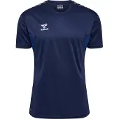 Hummel T-Shirt fonctionnel 'Authentic' marine / blanc