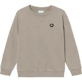 Name it Sweat 'Vimo' beige foncé / noir / blanc