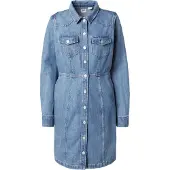 Levi's Robe-chemise 'Flynn Western' bleu denim