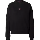 Tommy Hilfiger Sweat-shirt 'Tommy Badge Boxy' bleu marine / rouge / noir / blanc