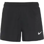 Nike Pantalon de sport 'FAST' noir / blanc