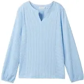 Tom Tailor Chemisier opal / bleu clair