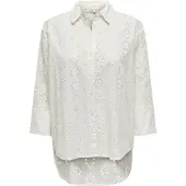 JDY Chemisier 'Tallie' blanc cassé