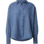 Vero Moda Chemisier 'VMMelaney Queeny' bleu foncé