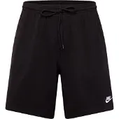 Nike Pantalon 'Club' noir / blanc cassé