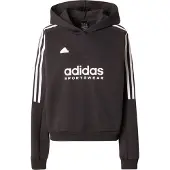 Adidas Tiro Cut 3 Stripes Fleece Sweatshirt Noir S / Regular Femme