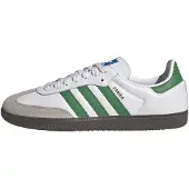 Adidas Originals Baskets basses 'Samba' gris / vert / blanc