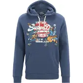 Superdry Sweat-shirt 'Tokyo' opal / miel / rouge / blanc