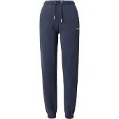 Superdry Pantalon 'Essential' bleu marine / jaune foncé