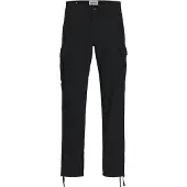Jack & Jones Plus Pantalon cargo 'JPSTKane JJBarkley' noir