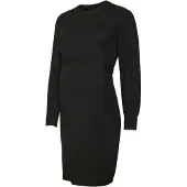 Mamalicious Robes en maille 'MLNew Anne' noir